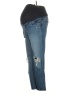 Old Navy - Maternity Stars Blue Jeans Size 2 - photo 1