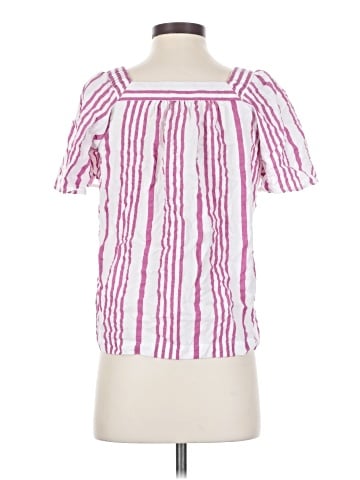 Ann Taylor LOFT Short Sleeve Blouse (view 2)