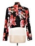 Guess 100% Polyester Floral Black Jacket Size L - photo 2