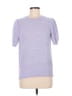 Ann Taylor Purple Pullover Sweater Size Med Petite - photo 1