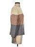 Lulus Color Block Tan Pullover Sweater Size S - photo 4