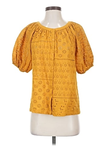 Nicole Miller Artelier Short Sleeve Blouse (view 1)