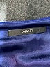 Tahari Solid Blue Cocktail Dress Size 6 - photo 7