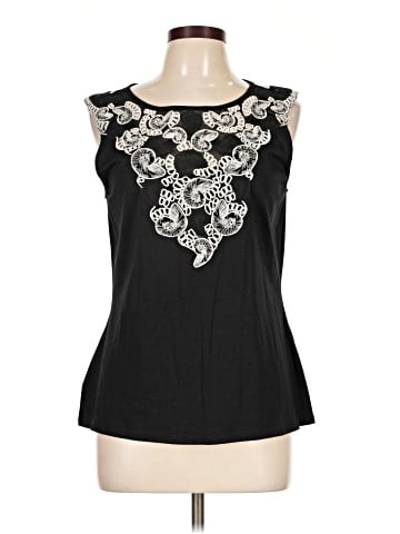 White House Black Market Sleeveless Blouse (view 1)