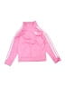 Adidas 100% Polyester Pink Track Jacket Size 5 - photo 1
