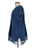 Purejill Blue Poncho Size S - photo 5