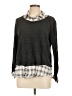 Style&Co 100% Cotton Plaid Gray Pullover Sweater Size L - photo 1