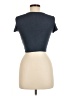 Zara Gray Short Sleeve Turtleneck Size M - photo 2