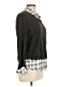 Style&Co 100% Cotton Plaid Gray Pullover Sweater Size L - photo 4