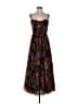 Hutch 100% Polyester Floral Black Green Cocktail Dress Size 4 - photo 1