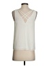 Express 100% Polyester Ivory Sleeveless Blouse Size XS - photo 2