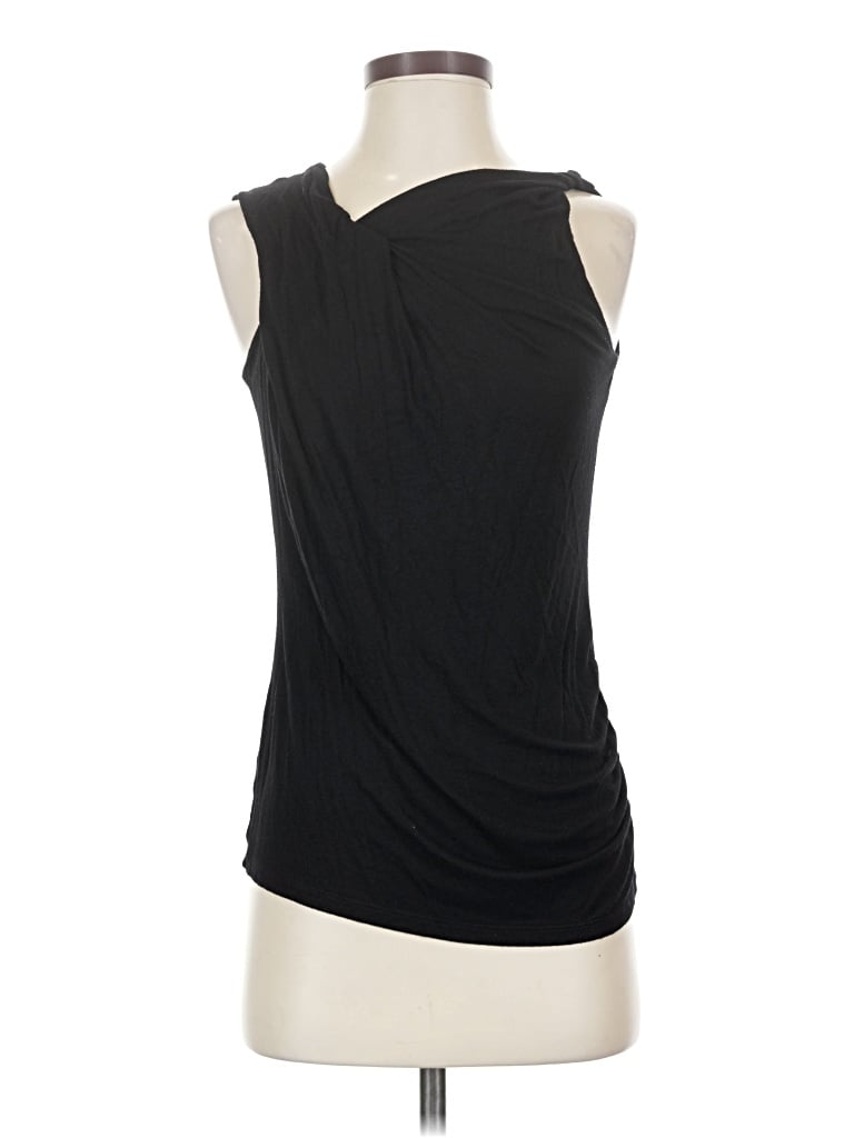 Pre-owned Tahari Sleeveless T-shirt In Black