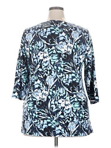Croft & Barrow 3/4 Sleeve Blouse (view 2)