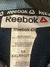 Reebok 100% Polyester Blue Pullover Hoodie Size 18 - photo 3