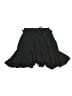 Storets 100% Polyester Solid Black Casual Skirt Size S - photo 2