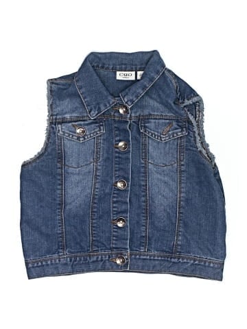 Cato Denim Vest (view 1)