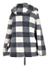 Timing 100% Polyester Checkered-gingham Gray Coat Size M - photo 2