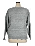Unbranded 100% Polyester Gray Pullover Sweater Size XL - photo 2