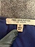 Free Generation 100% Polyester Stars Blue Casual Dress Size S - photo 7