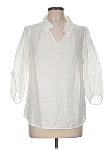 Tibi 3/4 Sleeve Blouse (view 1)