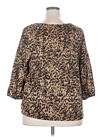 Faded Glory 3/4 Sleeve Blouse (view 2)