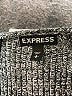 Express 100% Cotton Gray Pullover Sweater Size S - photo 7