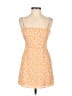 RESA 100% Polyester Floral Yellow Casual Dress Size XS - photo 1