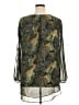 Zac & Rachel 100% Polyester Green Long Sleeve Blouse Size XL - photo 2