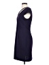 Connected Apparel Solid Blue Casual Dress Size 4 - photo 5