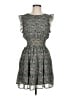 Trixxi 100% Polyester Paisley Gray Cocktail Dress Size M - photo 1