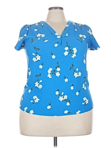 Hilary Radley Short Sleeve Blouse (view 1)