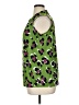 Worthington Animal Print Green Sleeveless Blouse Size 1X - photo 5