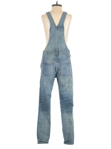 Madewell Skinny Overalls in Adrian Wash (view 2)