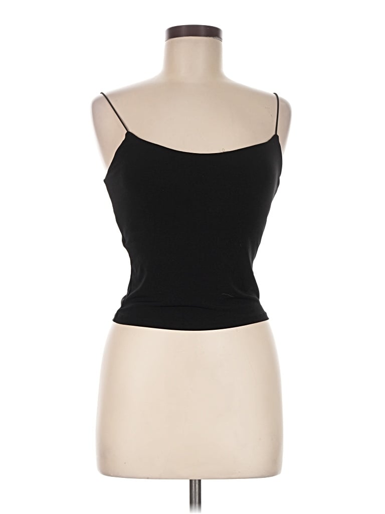 Pre-owned Leith Tube Top Black Strapless Neckline Tops