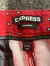 Express Polka Dots Red Casual Pants Size 12 - photo 7