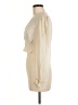 Unbranded 100% Polyester Ivory Long Sleeve Blouse Size M - photo 5