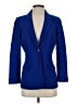St. John Blue Wool Blazer Size 4 - photo 1