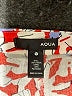 Aqua 100% Rayon Floral Red Casual Skirt Size S - photo 4