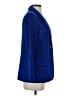 St. John Blue Wool Blazer Size 4 - photo 4