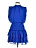 TCEC 100% Polyester Blue Cocktail Dress Size L - photo 1