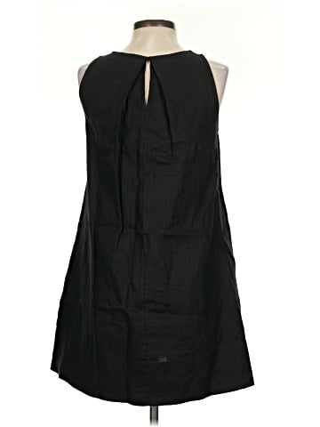 Madewell Mini Shift Dress in Linen (view 2)