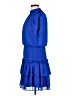 TCEC 100% Polyester Blue Cocktail Dress Size L - photo 5