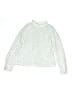Jacadi Polka Dots White Long Sleeve Top Size 10 - photo 1