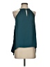 Ann Taylor LOFT 100% Polyester Teal Tank Top Size S - photo 1
