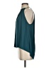 Ann Taylor LOFT 100% Polyester Teal Tank Top Size S - photo 5