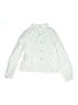 Jacadi Polka Dots White Long Sleeve Top Size 10 - photo 2