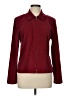 AGB Burgundy Long Sleeve Blouse Size 12 - photo 1