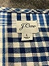 J.Crew 100% Cotton Blue Short Sleeve Blouse Size L - photo 7