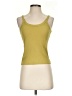LACAUSA 100% Cotton Yellow Tank Top Size XS - photo 1