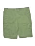 Gap Solid Green Cargo Shorts Size 10 - photo 1